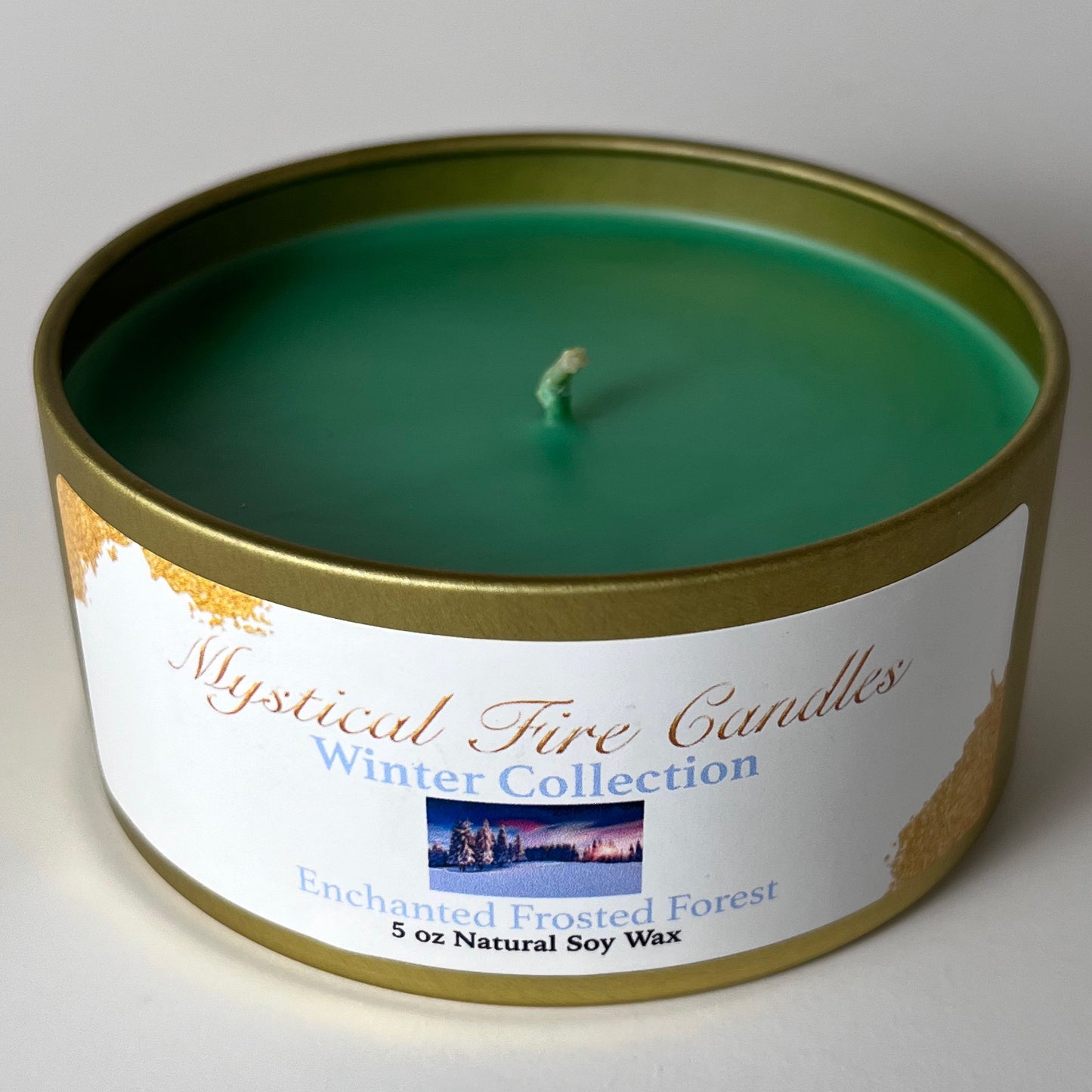 Enchanted Frosted Forest