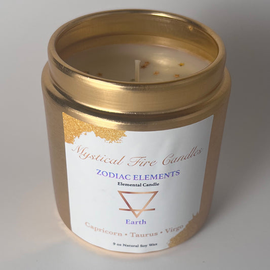 Earth Sign Candle