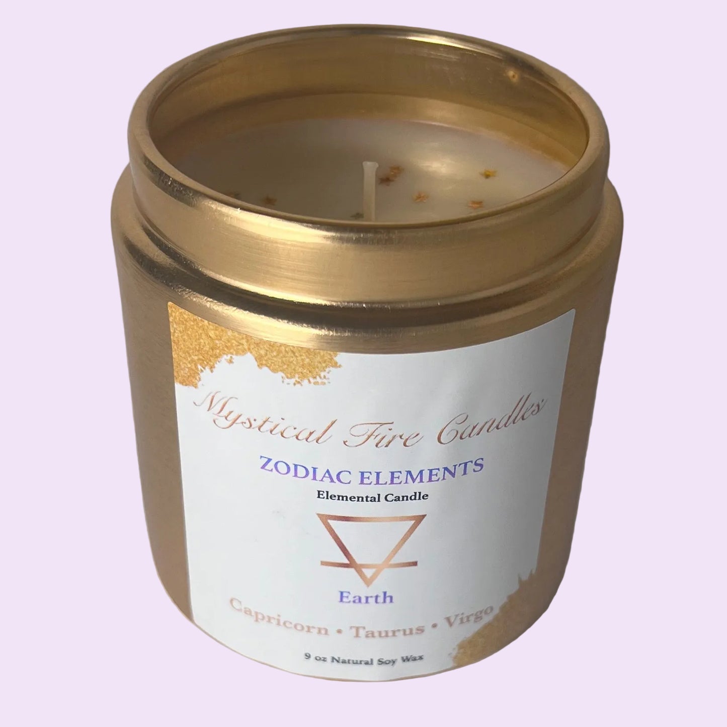 Earth Sign Candle