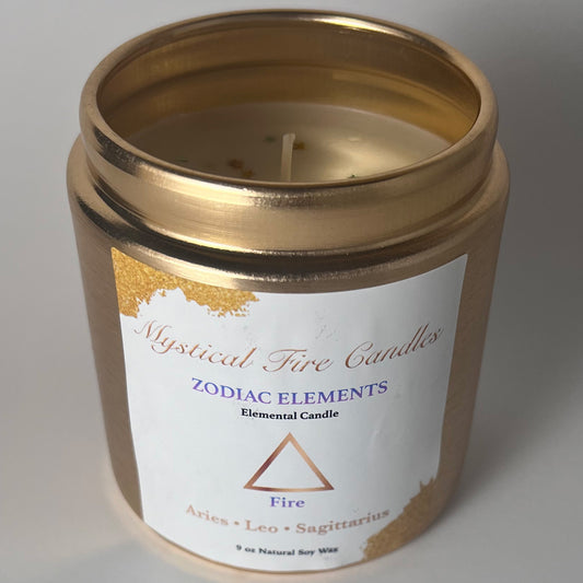Fire Sign Candle