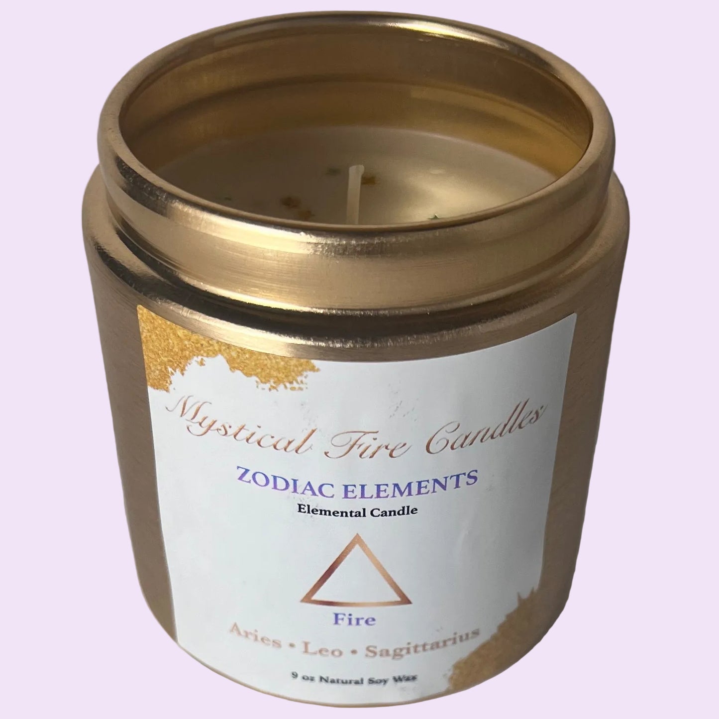 Fire Sign Candle